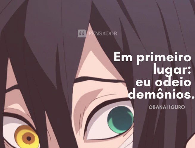 Em primeiro lugar: eu odeio demônios.