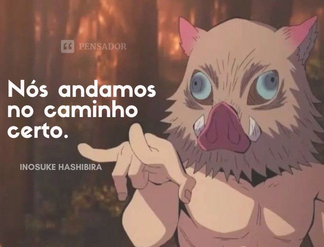 Nós andamos no caminho certo