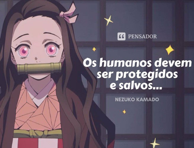 Os humanos devem ser protegidos e salvos...