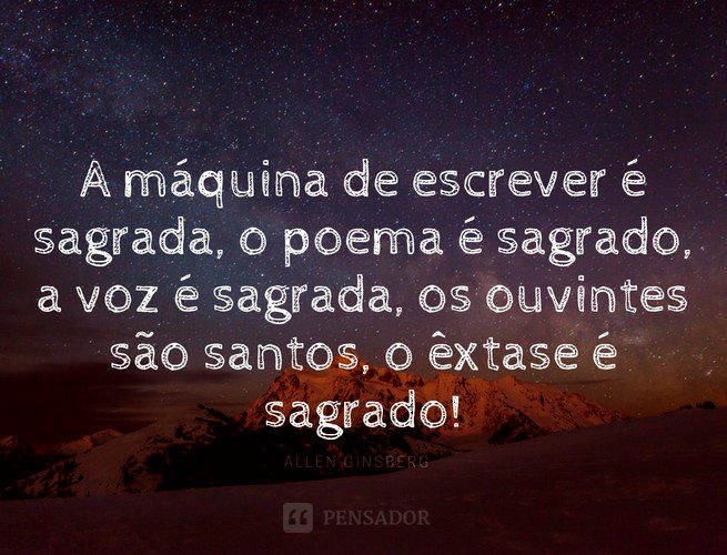 frases e poemas de allen ginsberg