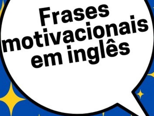 Três frases motivacionais em português brasileiro tradução não