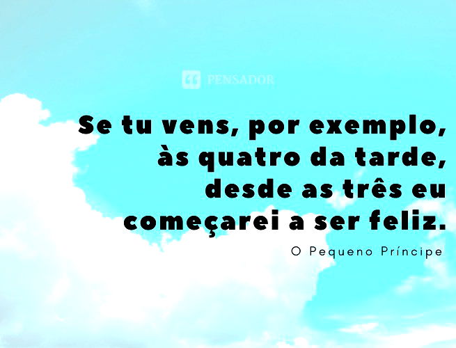 Para nós, que compreendemos o O pequeno príncipe - Pensador