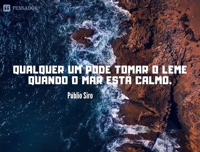 64 frases profundas sobre o mar - Pensador