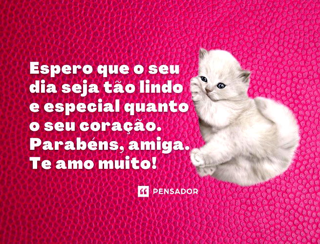 48 Mensagens De Aniversário Emocionantes Para Amiga Pensador 5334