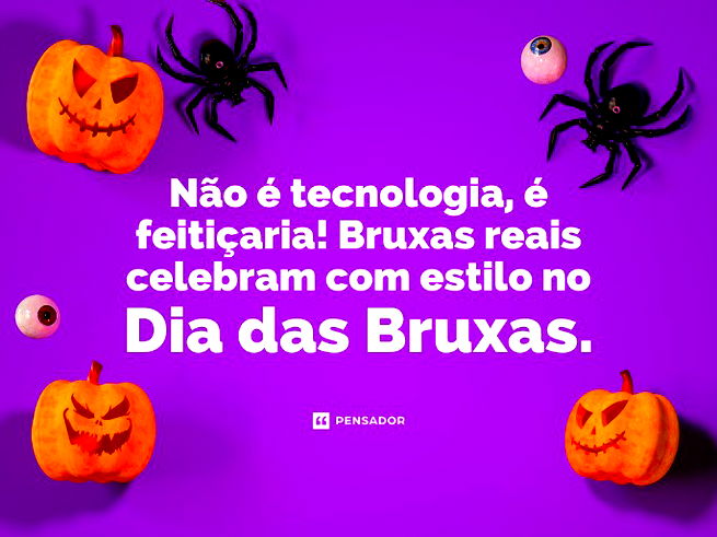 Foto de Feliz Dia Das Bruxas Uma Bruxa Alegre E Fofa Com Uma