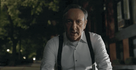 Não tenho paciencia para coisas inuteis - House of Cards