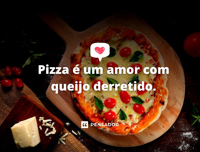 Amigo que é amigo deixa o último pedaço de pizza pra você! 🍕❤ Quinta  também é dia de pizza. Então, o que é melhor que pedir…