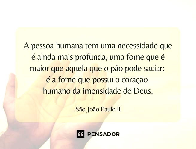 Frases de santos católicos - Pensador