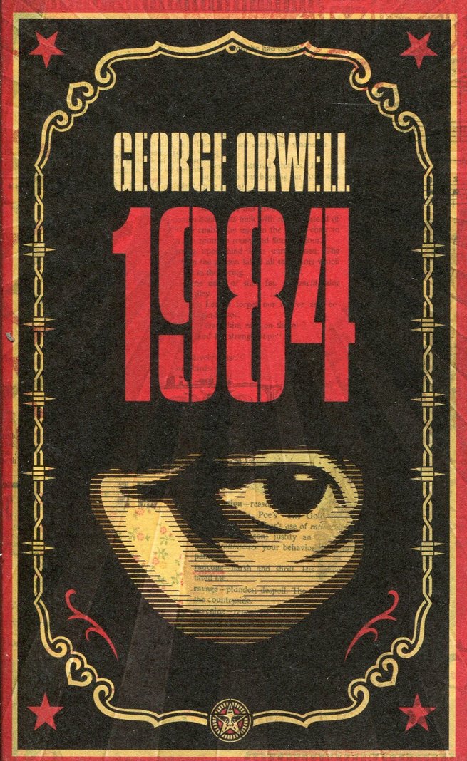 Capa do livro 1984.