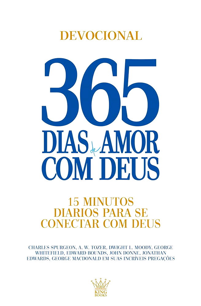 Capa do livro 365 dia de amor com Deus