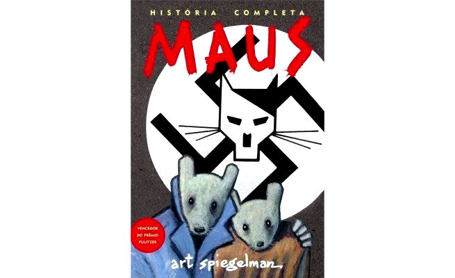 livro: Maus — A História de Um Sobrevivente, de Art Spiegelman