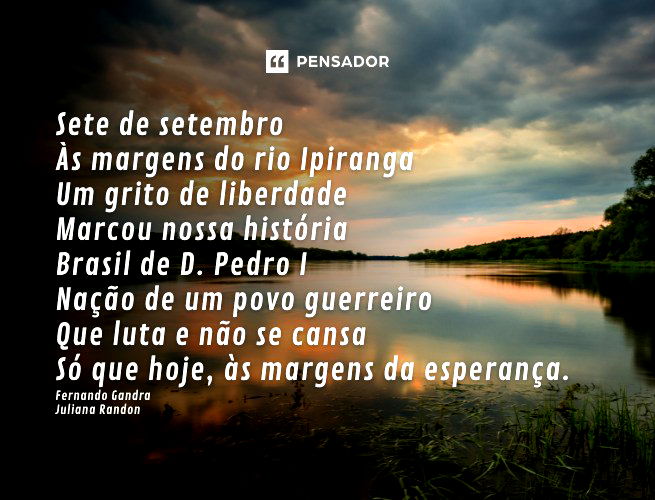 Qual desses heróis da independência você quer saber a história? Escrev