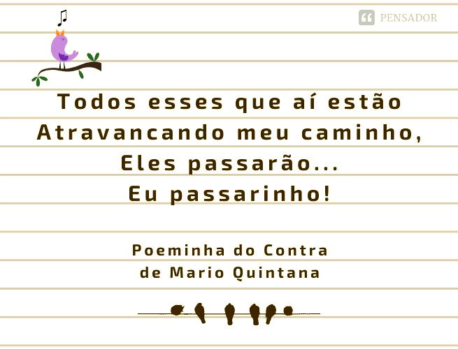 Seiscentos e Sessenta e Seis A vida é Mario Quintana - Pensador