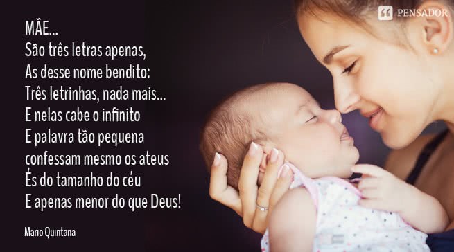 mensagem para o dia das mães