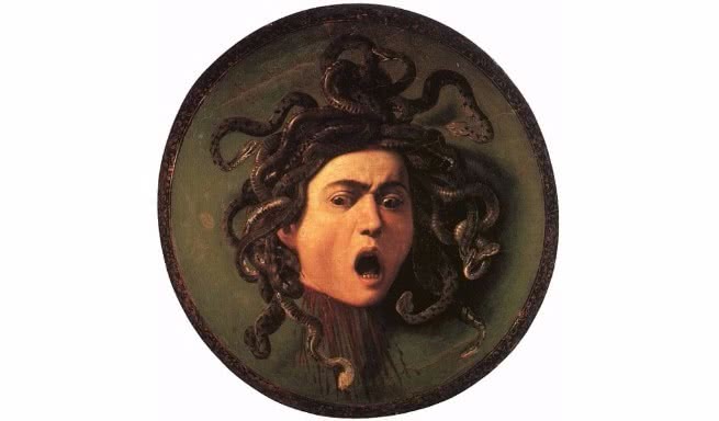 pintura medusa- Caravaggio