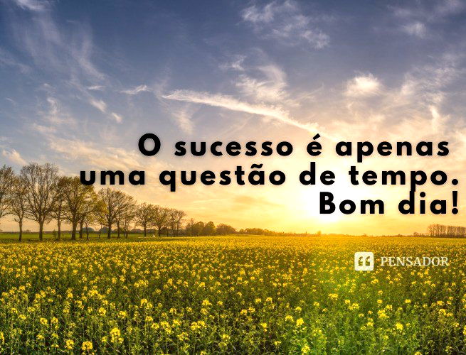 Mensagem do dia!