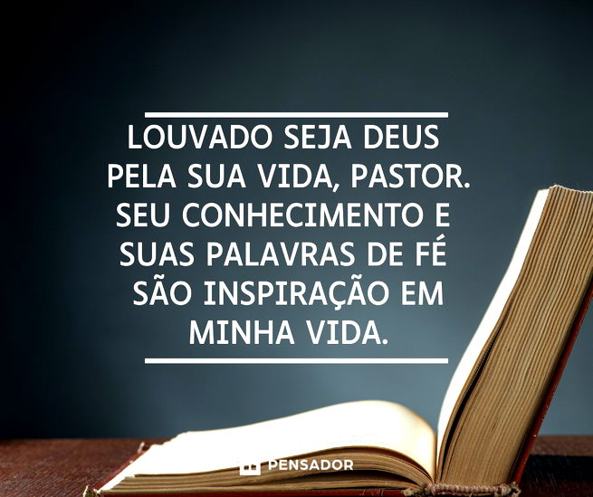 Se um Bispo ou pastor se enquadra no Helgir Girodo - Pensador