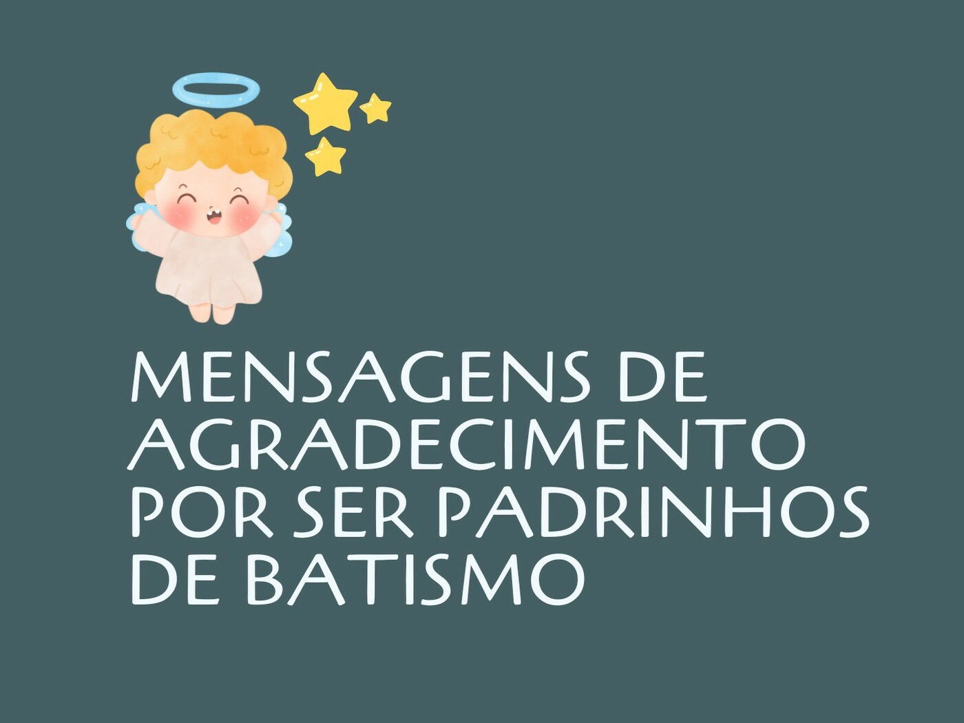 23 Mensagens De Agradecimento Por Ser Padrinhos De Batismo 👼🏻 Pensador 7207