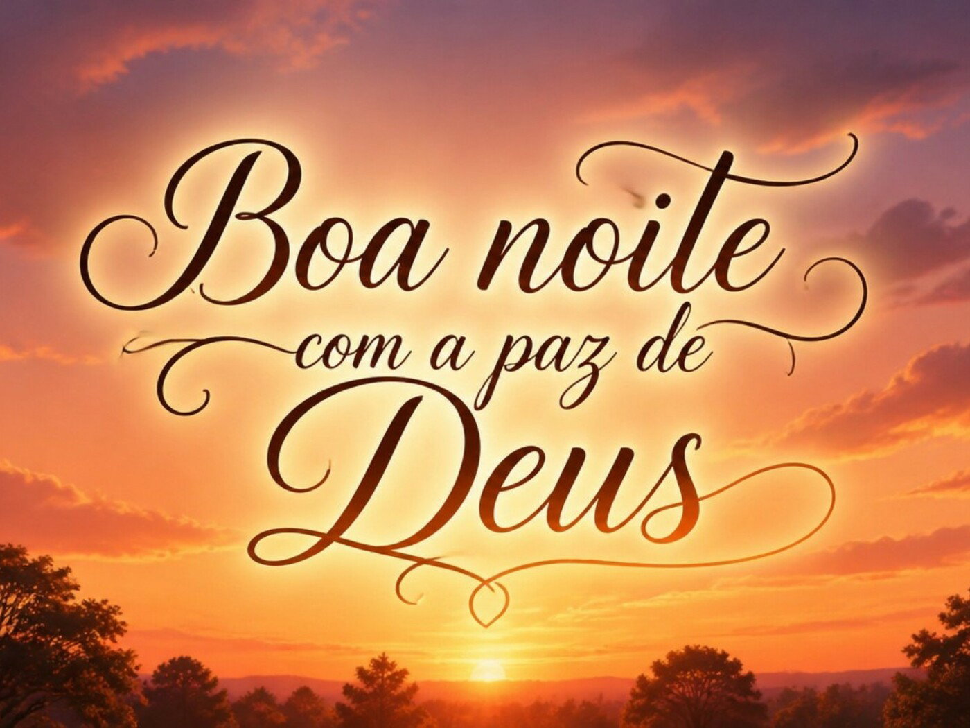 Boa Noite Com Deus E Paz
