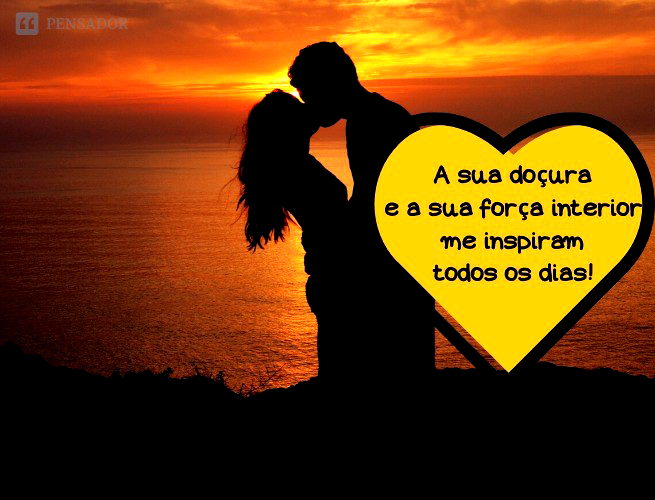 Mensagens de amor para esposa: 55 declarações emocionantes - Pensador