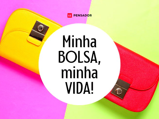 Minha bolsa, minha vida!