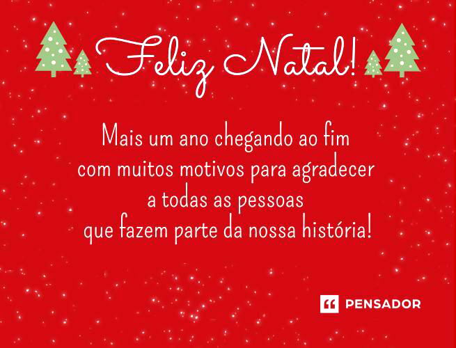 Mensagem de fim de ano para clientes: frases de Natal e Ano Novo