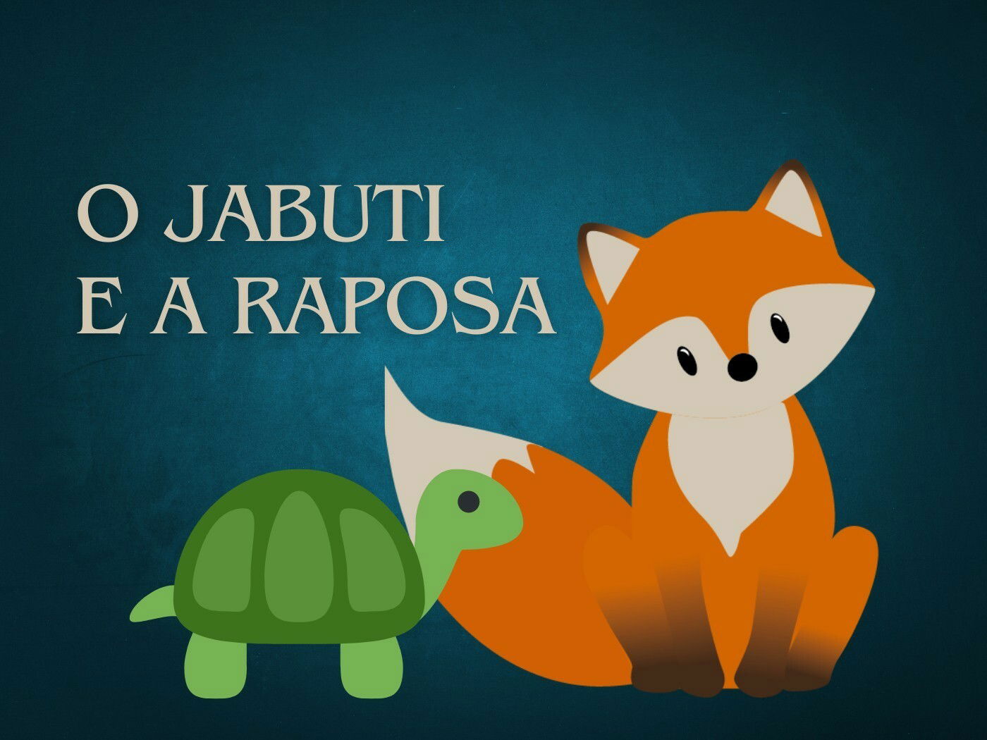 O Jabuti E A Raposa Pensador