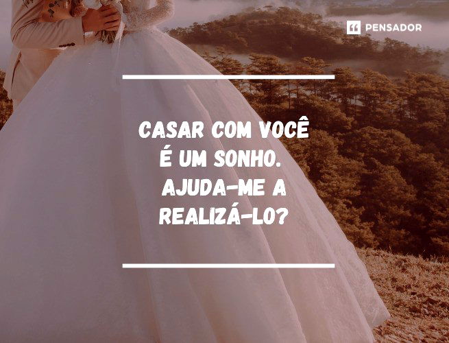 Meu Pedido de Casamento — Meu pedido ou Nosso. .. — capítulo 5