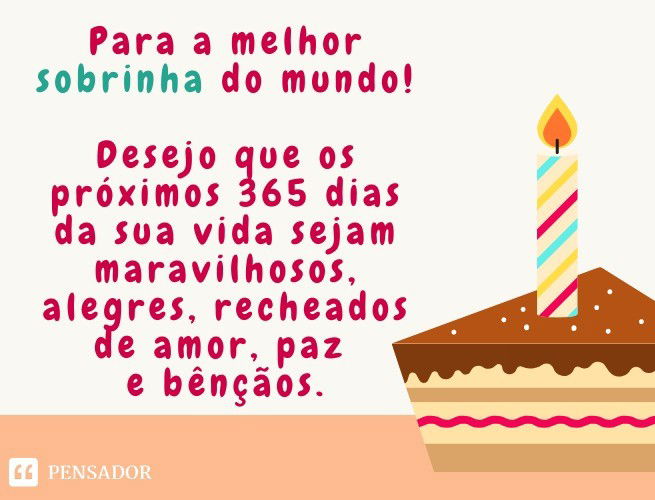 Featured image of post Mensagem Aniversario Sobrinha