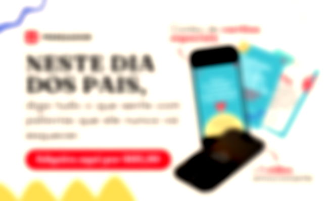 Banner Pensador Dia dos Pais