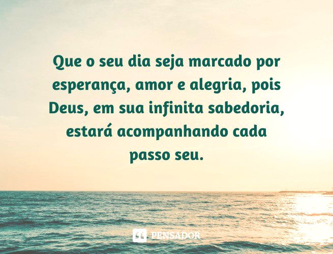 Bom Dia com Deus: 65 frases para uma manhã abençoada