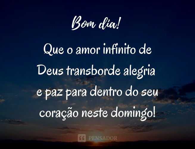 Mensagem de paz. - Que seu dia começa bem e termine melhor ainda bom dia  pra todos nós!