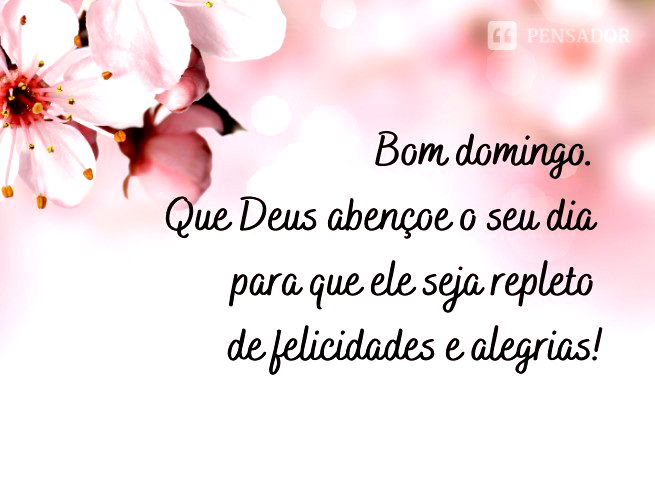 Boas frases e mensagens para seu domingo – mensagens para facebook