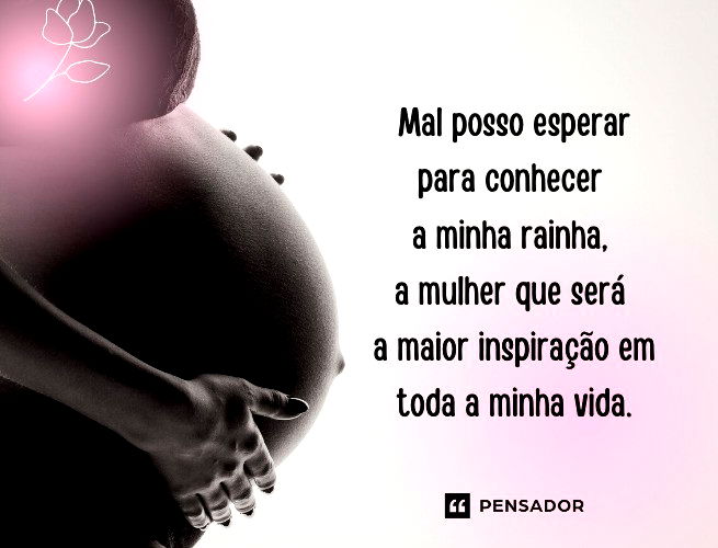 Cartas do bebê para chá revelação que são pura emoção 👶💌 - Pensador