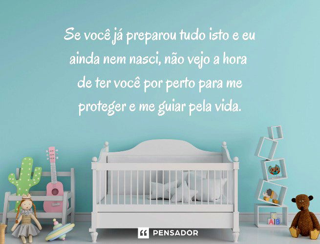 Cartas do bebê para chá revelação que são pura emoção 👶💌 - Pensador