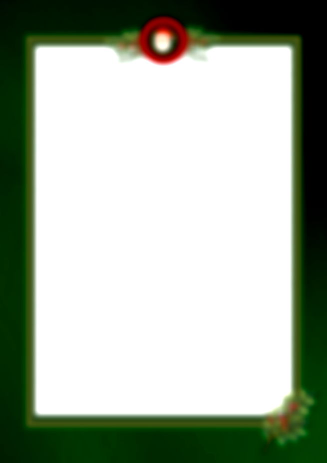 modelo de carta de Natal - 02 