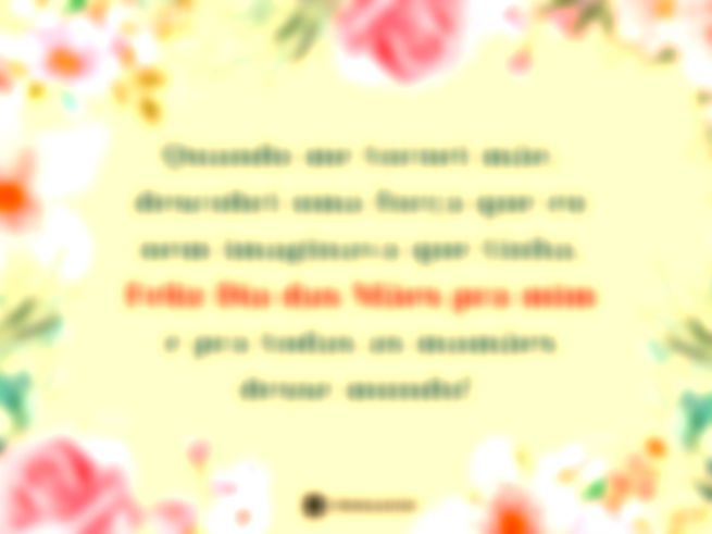 Quando me tornei mãe, descobri uma força que eu nem imaginava que tinha. Feliz Dia das Mães pra mim e pra todas as mamães desse mundo! 