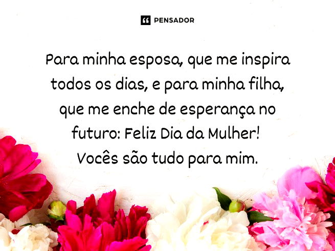 Para minha esposa, que me inspira todos os dias, e para minha filha, que me enche de esperança no futuro: Feliz Dia da Mulher! Vocês são tudo para mim.