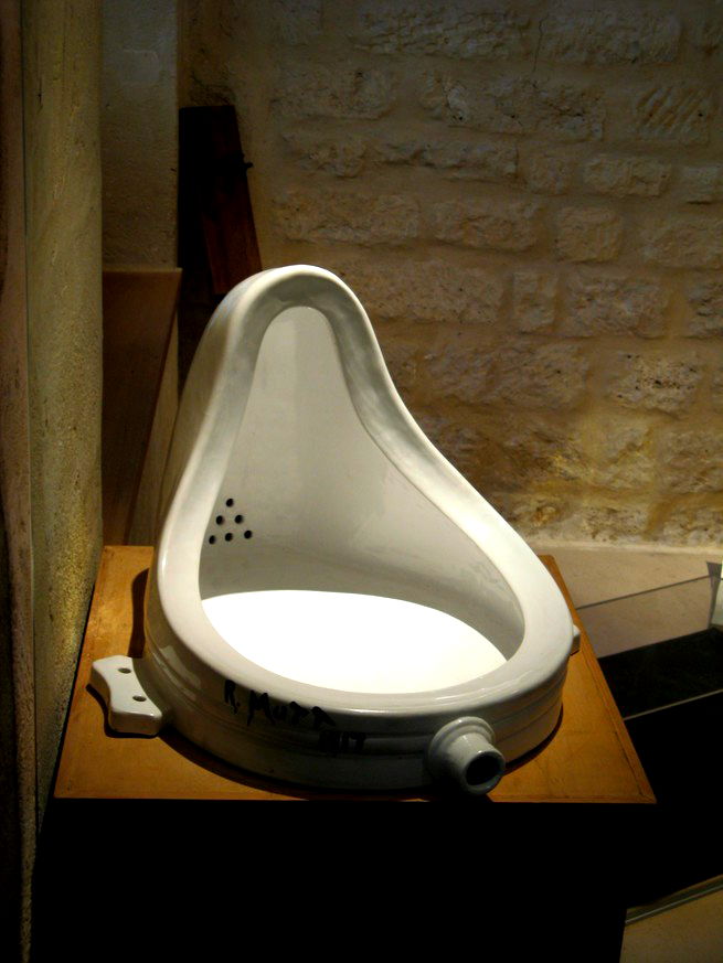 Escultura ‘Fonte’ de Marcel Duchamp