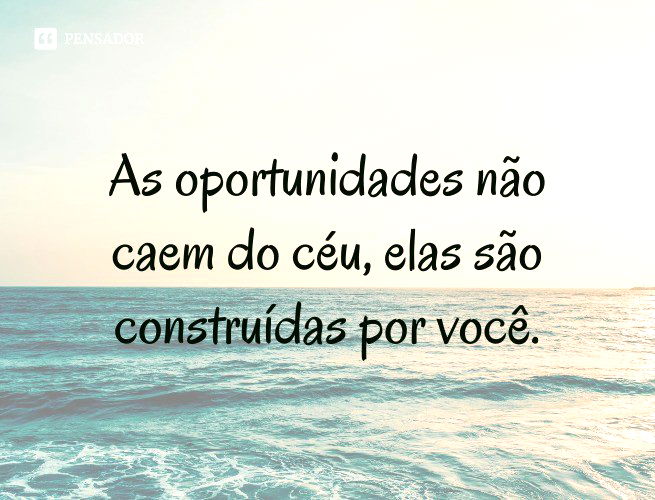 Frase do dia