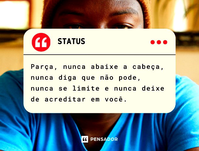 FRASES PARA WHATSAPP - Não faça da sua vida um rascunho