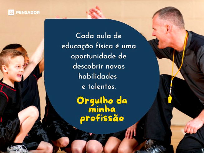 Cada aula de educação física é uma oportunidade de descobrir novas habilidades e talentos. Orgulho da minha profissão!