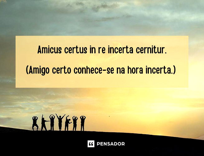 72 frases em latim (com tradução) para compartilhar sabedoria - Pensador