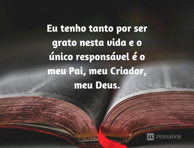 gratidao por mais uma chance de vida a deus