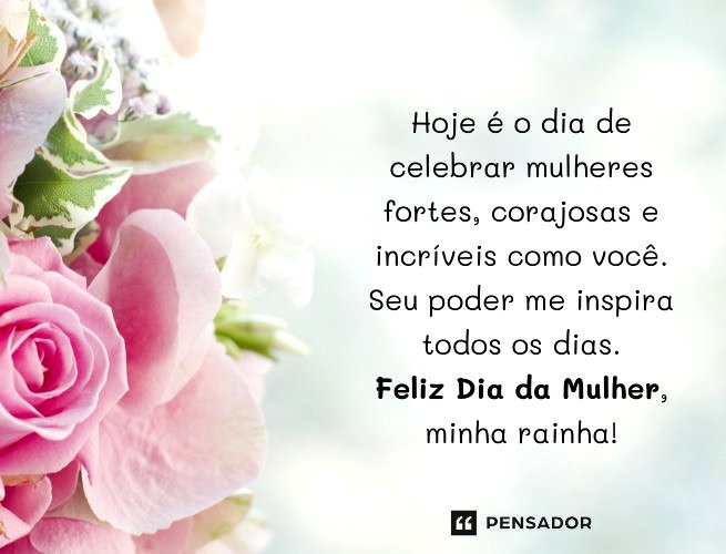 Feliz Dia Internacional da Mulher! - ALFAG do Brasil