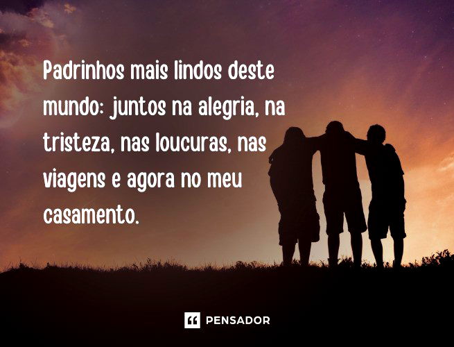 Padrinhos mais lindos deste mundo: juntos na alegria, na tristeza, nas loucuras, nas viagens e agora no meu casamento.