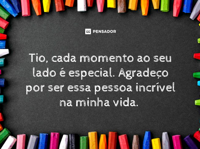 Tio, cada momento ao seu lado é especial. Agradeço por ser essa pessoa incrível na minha vida.