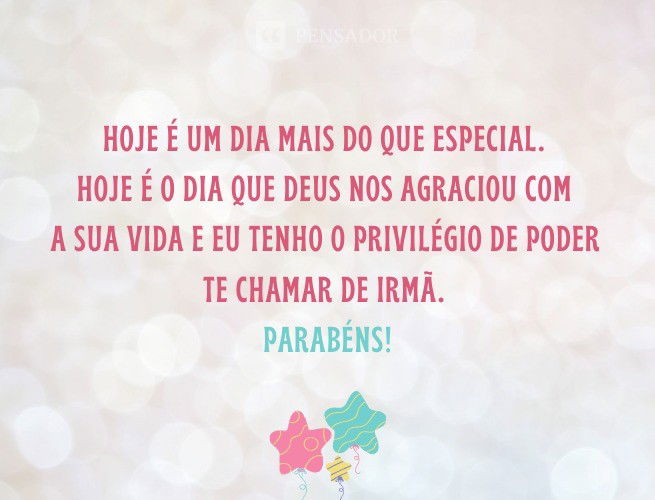 Featured image of post Whatsapp Feliz Aniversario Irma Voc minha amiga e companheira e conviver contigo um presente de deus