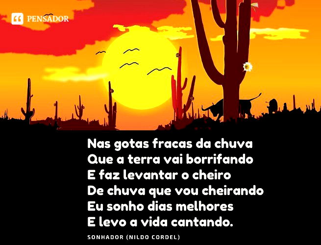15 poemas de cordel para você se encantar pela literatura nordestina -  Pensador