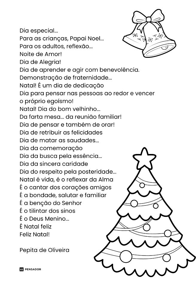 Dia especial... Para as crianças, Papai-Noel... Para os adultos, reflexão... Noite de Amor! Dia de Alegria!